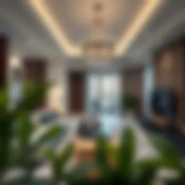 Elegant Apartment Interior Modern apartment interior showcasing elegance