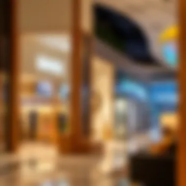 A captivating retail space within Al Seef Mall featuring unique shops