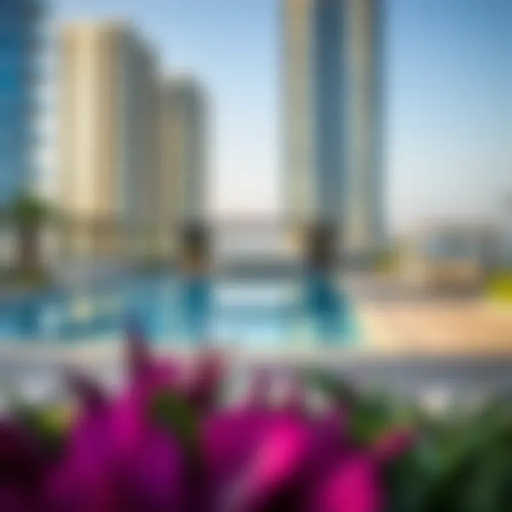 Luxurious community amenities at Bloom Towers