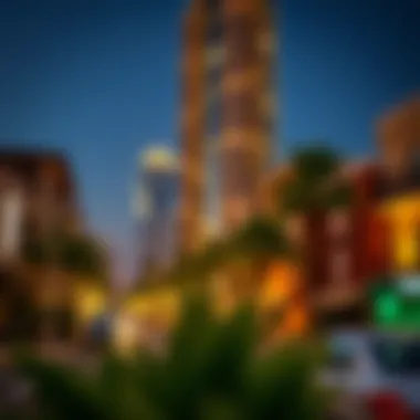 Dynamic neighborhood surrounding Bloom Towers