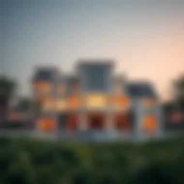 Luxury Real Estate in Dubai Luxury real estate development highlighting investment opportunities