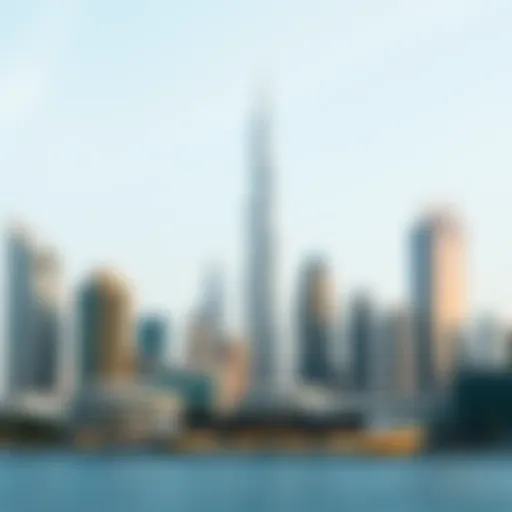Stunning skyline of Dubai showcasing modern architecture