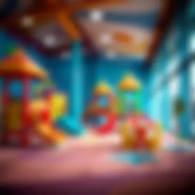 Colorful Play Area for Kids A colorful play area designed for children's activities