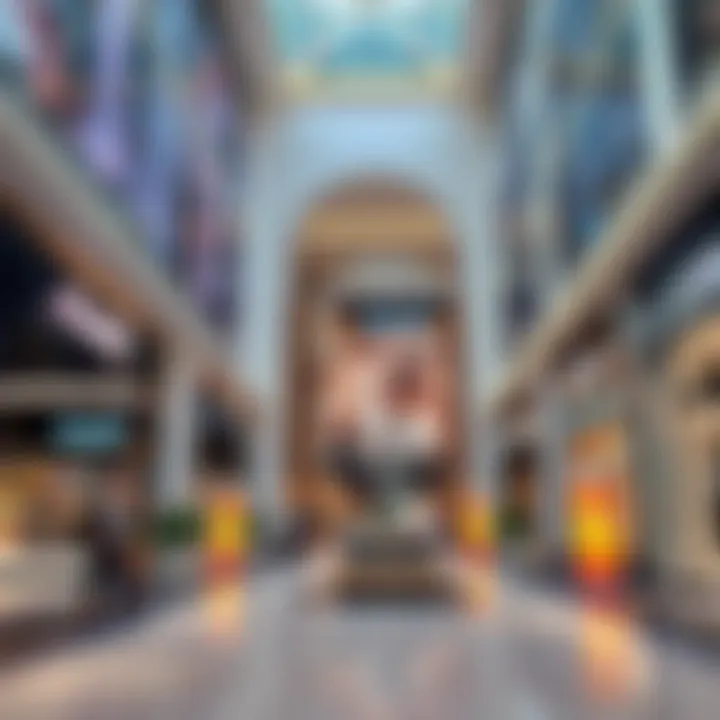 Luxurious shopping experience in Dubai