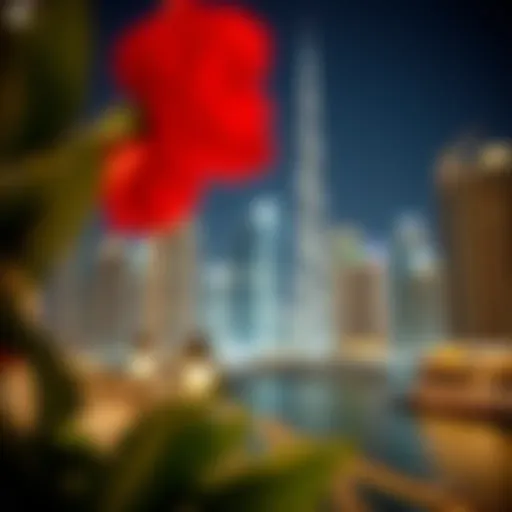 A stunning skyline view of Dubai Marina showcasing luxurious developments