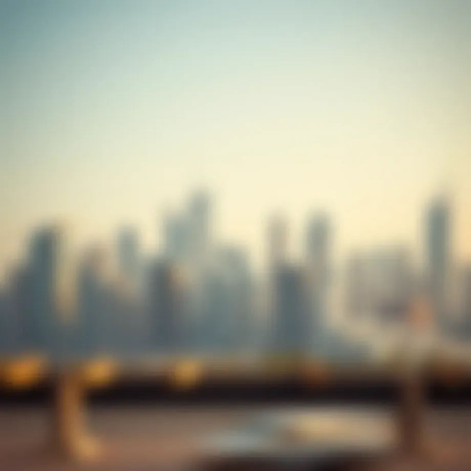 Stunning skyline of Dubai showcasing modern architecture