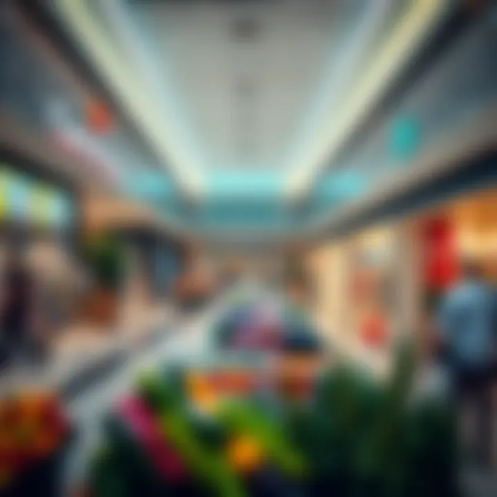 Interior of Carrefour highlighting modern retail experience