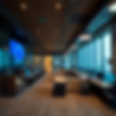 Business facilities inside Fast Business Center