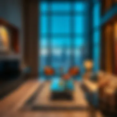 Luxurious Interior of Marina Tiger Tower Residences Luxurious interior design of a residence within Marina Tiger Tower