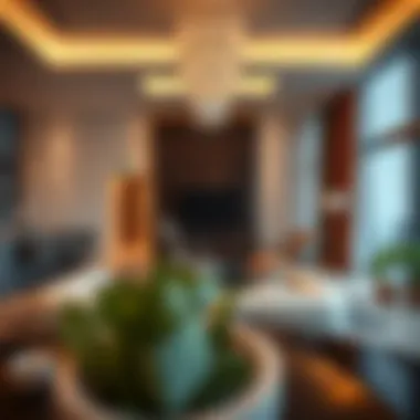 Modern Luxury Living in Nursery Palm Jumeirah Elegant interior of a luxury apartment reflecting modern design trends.