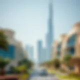 Modern Dubai skyline showcasing residential properties