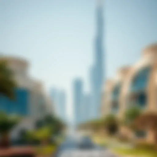 Modern Dubai skyline showcasing residential properties